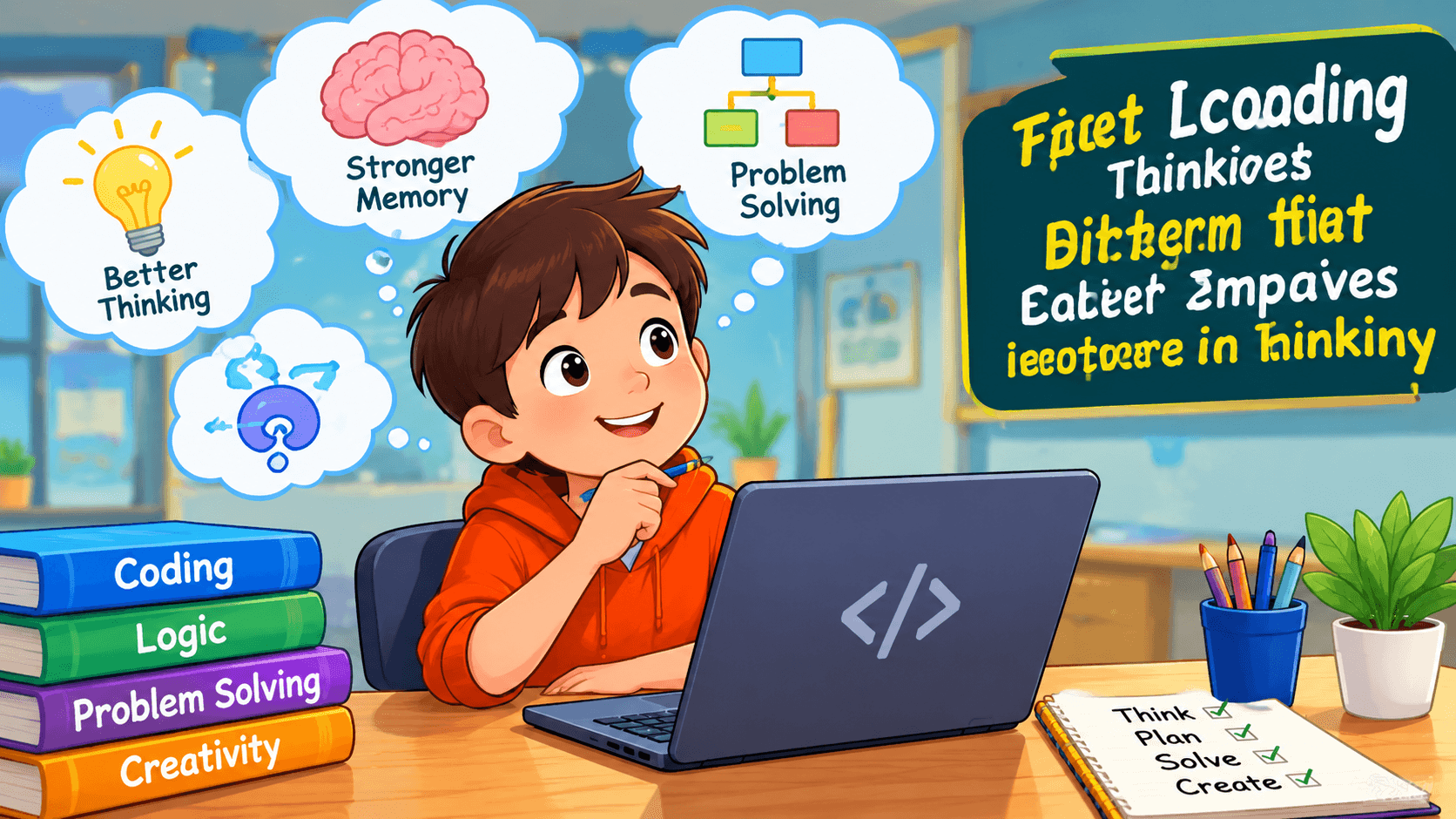 How Coding Helps Kids Think Better in School